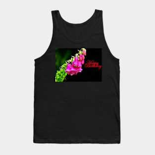 Foxglove & Bumble Bee Tank Top